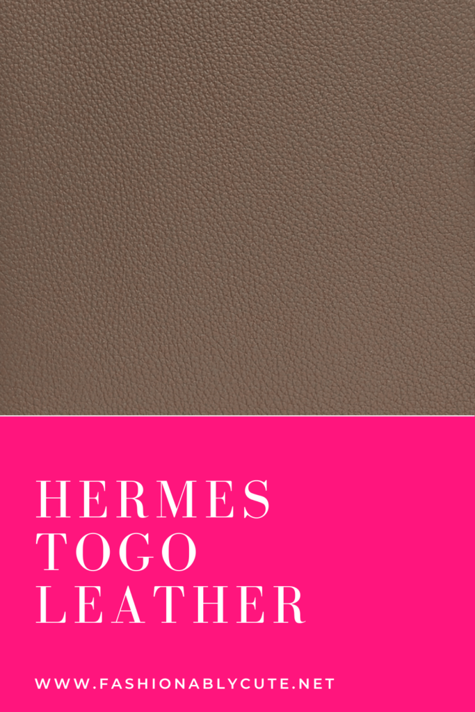 Hermes Togo leather
